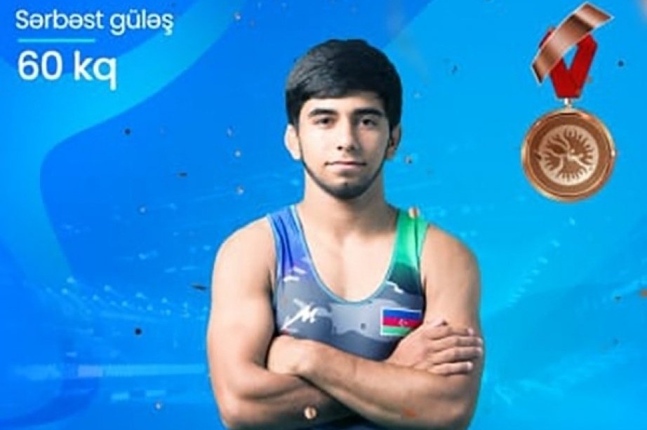 Azerbaijani freestyle wrestler claims world bronze in Türkiye