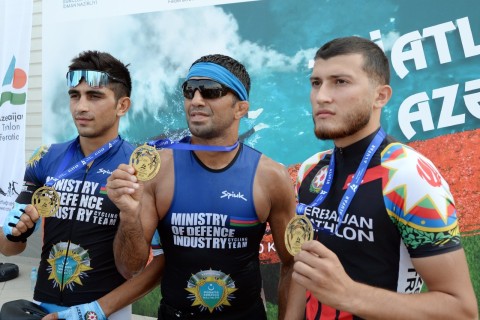 Triatlon üzrə Azərbaycan Çempionatı başa çatıb - FOTO