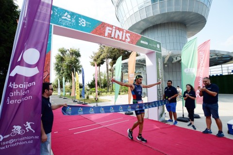 Triatlon üzrə Azərbaycan Çempionatı başa çatıb - FOTO