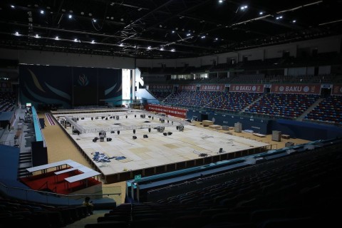 Национальная арена гимнастики готовится принять "Большой шлем" по дзюдо - ФОТО