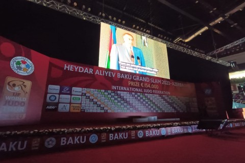 Baku Grand Slam 2023 Is Open - PHOTO