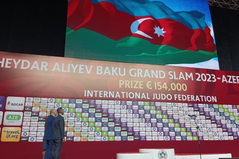 Baku Grand Slam 2023 Is Open - PHOTO