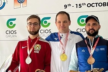 Ruslan Lunev won bronze in Zagreb