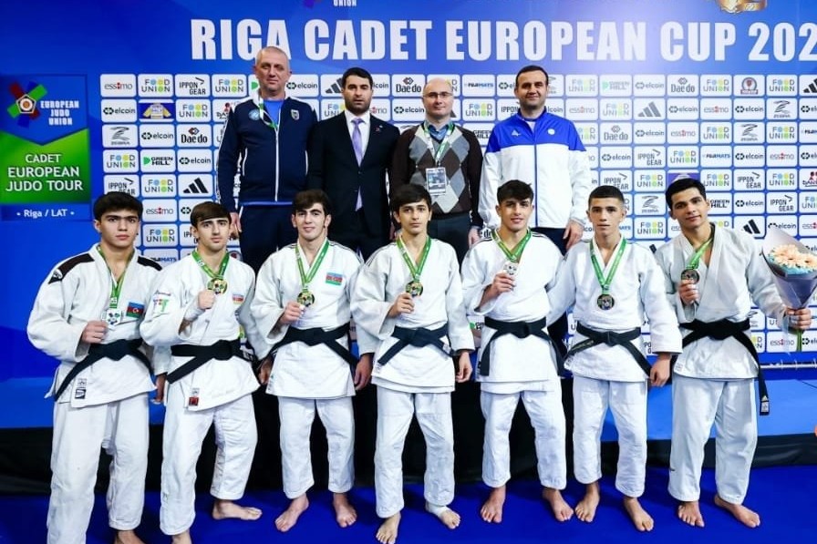 Azerbaijani judokas have finished the European Cup as winners - 12 medals