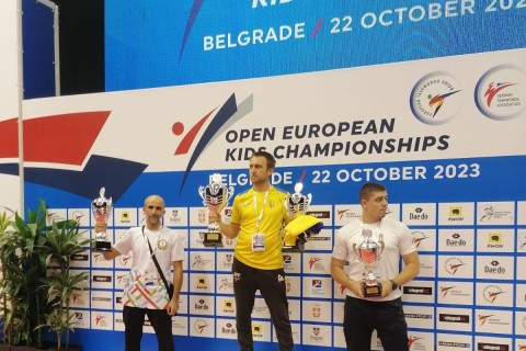 1 gold, 1 silver and 3 bronze medals from Azerbaijan in Belgrade - PHOTO