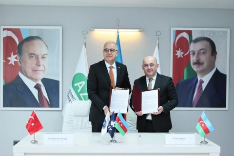Между федерациями волейбола Азербайджана и Турции подписан документ о сотрудничестве - ФОТО