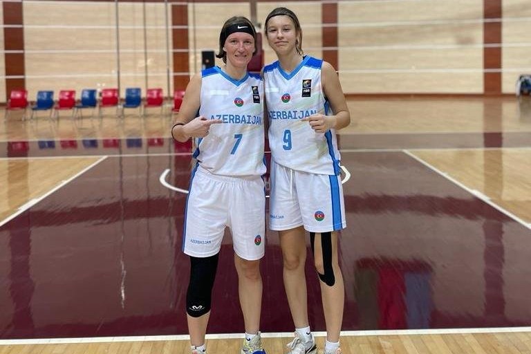 A mother and daughter realized a "Lebron James" dream in Azerbaijan
