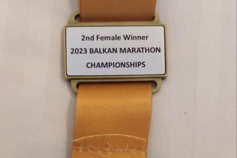 Азербайджанская марафонка выиграла серебро на чемпионате Балкан