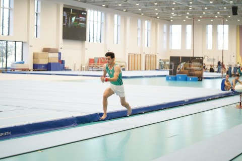 Первые награждения на чемпионате Азербайджана по спортивной гимнастике - ФОТО