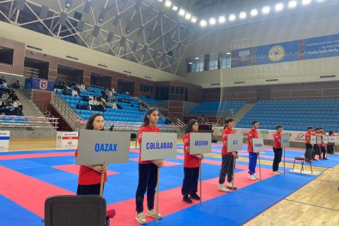 The opening ceremony of the Azerbaijan Karate Championships was held - PHOTO