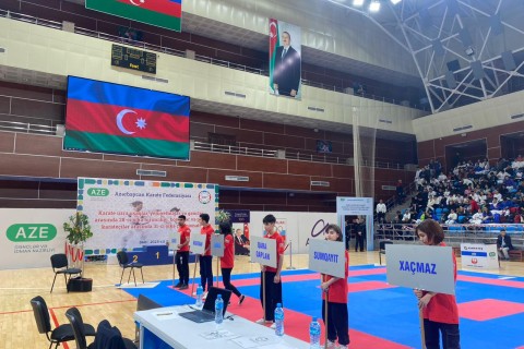 The opening ceremony of the Azerbaijan Karate Championships was held - PHOTO