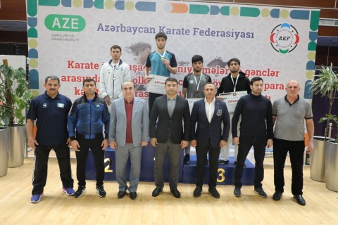 The Azerbaijan Karate Championship has ended