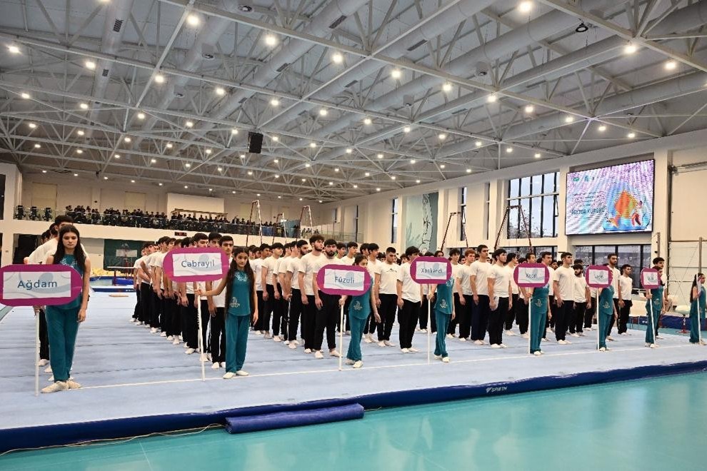 İdman gimnastikası üzrə “Rektor Kuboku”nun açılış mərasimi keçirilib - FOTO