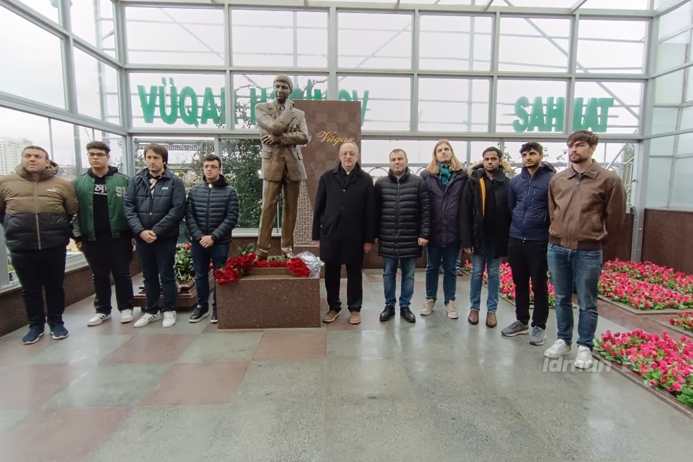 “Vüqar Həşimov Memorialı-2023”ün iştirakçıları II Fəxri xiyabanda - FOTO