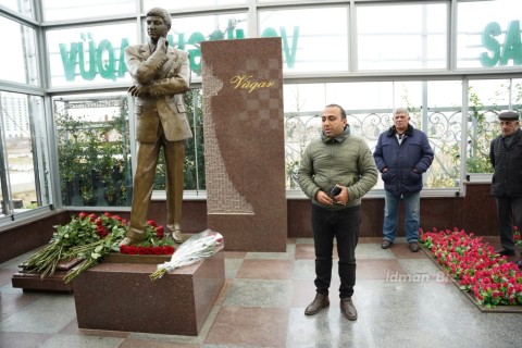 “Vüqar Həşimov Memorialı-2023”ün iştirakçıları II Fəxri xiyabanda - FOTO