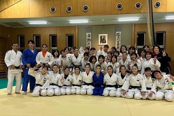 Training of female judokas continues in Japan - PHOTO