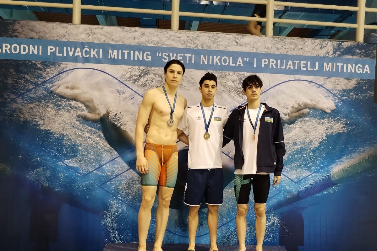 Azərbaycanlı üzgüçü Serbiyada rekord vurub – 8 medal