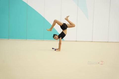 Abşeron və Ağdaş idmançıları Milli Gimnastika Arenasında hazırlığa başlayıb - FOTO
