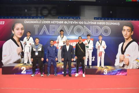 Top taekwondo players of 9 weight classes were determined in the Azerbaijan Championship – PHOTO