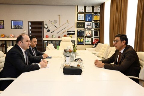 Farid Gayibov met with the ambassador of Tajikistan in our country