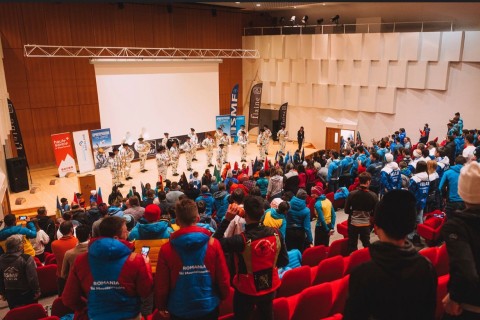 Azerbaijani national team in the European ski mountaineering championship - PHOTO