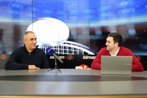 Vugar Azimov: "Our national team has a great opportunity to participate in Paris-2024" - VIDEO from Idman.biz studio - PHOTO