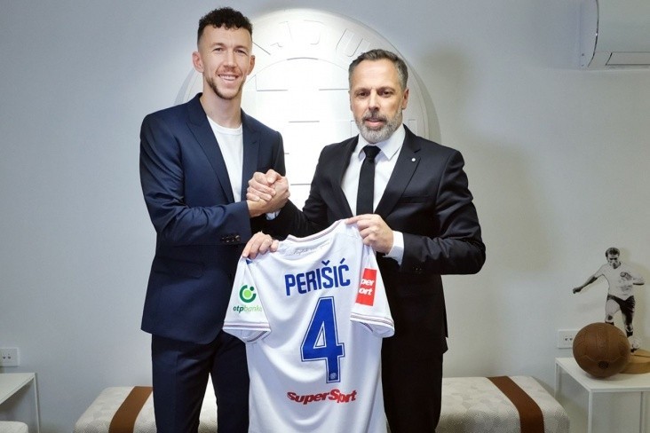 Perisic returned to Hajduk after 17 years