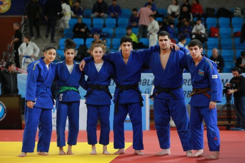 Tehsil judokas became champions in the team competition - PHOTO