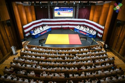 Судьи и тренеры по дзюдо на международном семинаре - ФОТО
