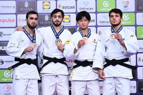 Первые медали азербайджанского дзюдо в наступившем году - ФОТОРЕПОРТАЖ