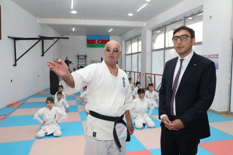 Fərid Qayıbov “Lənkəran”ın fəaliyyəti ilə tanış olub - FOTO