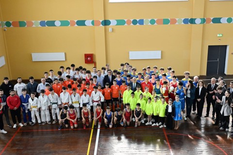 A sports complex opened in Turkan - PHOTO