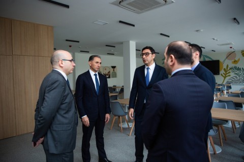 Министр посетил Учебно-тренировочный центр - ФОТО
