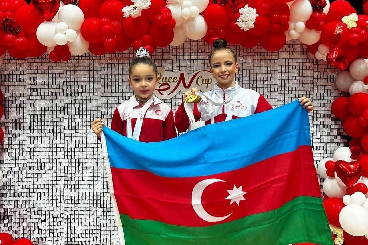 Gymnasts of Ojag Sport won 10 medals in Dubai - PHOTO