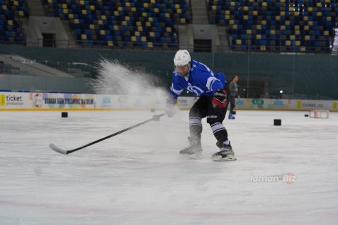The recently established hockey team performed an open practice - PHOTO