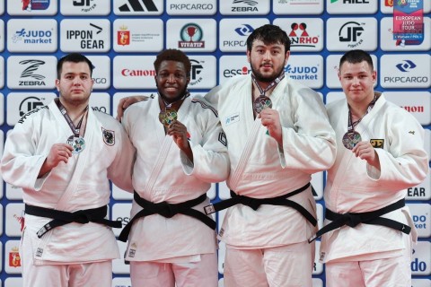 Азербайджанские дзюдоисты завоевали две медали в Варшаве