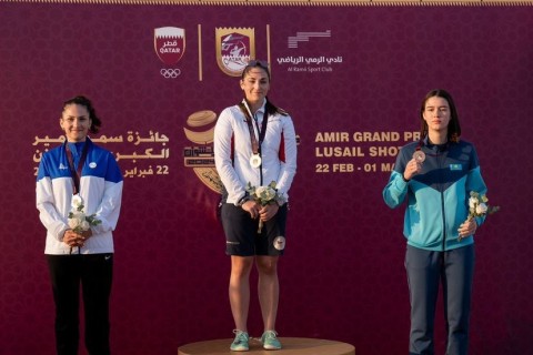 Aylin Quliyeva Dohada ikinci olub - FOTO
