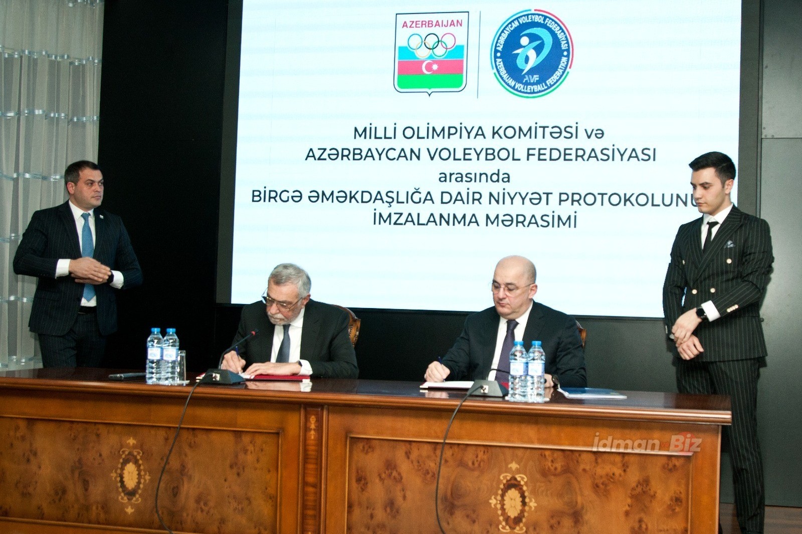 Cooperation protocol signed between NOC and AVF - PHOTO