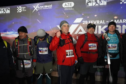 Khankendi - Baku ultra-marathon: Inaugural ceremony and start - FOTO - VİDEO