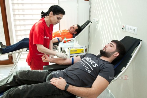 Sports Week: Voluntary blood donation in sports community - PHOTO - VIDEO