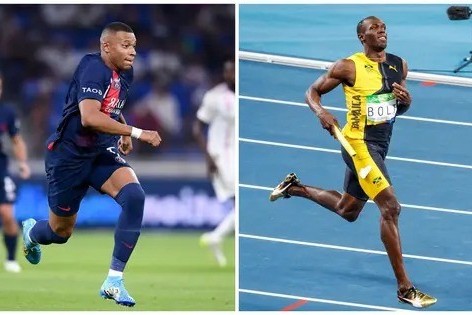 Mbappe, better than Usain Bolt?