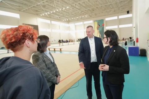 Литовская делегация ознакомилась со спортивными объектами Баку - ФОТО