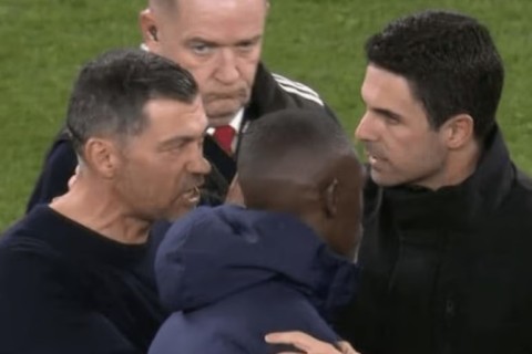 Tensions were high between Conceicao and Arteta - VİDEO