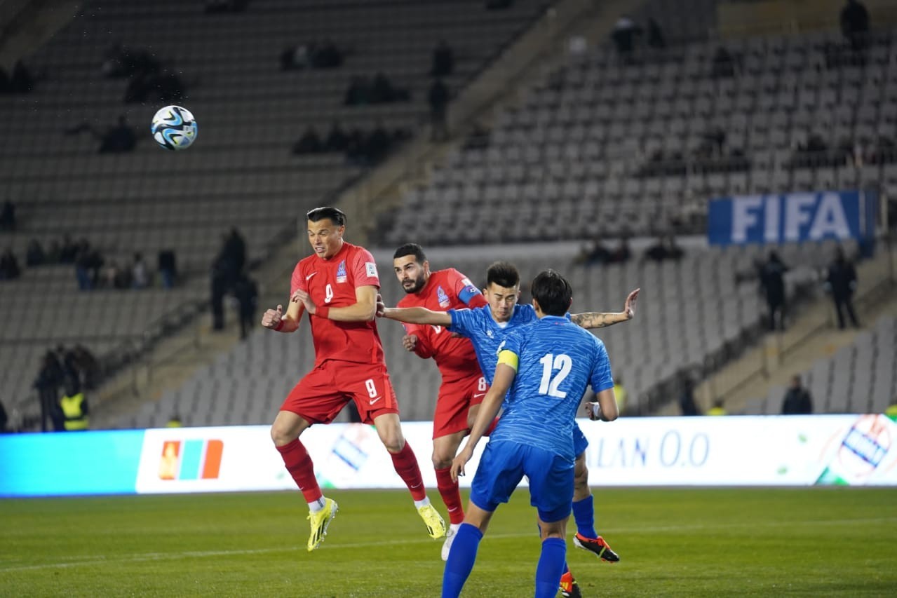Азербайджан победил Монголию, забив на 90+1-й - ВИДЕО