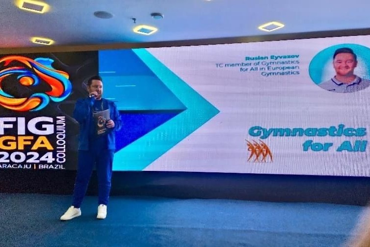 Презентация о развитии гимнастики для всех в Азербайджане представлена в Бразилии