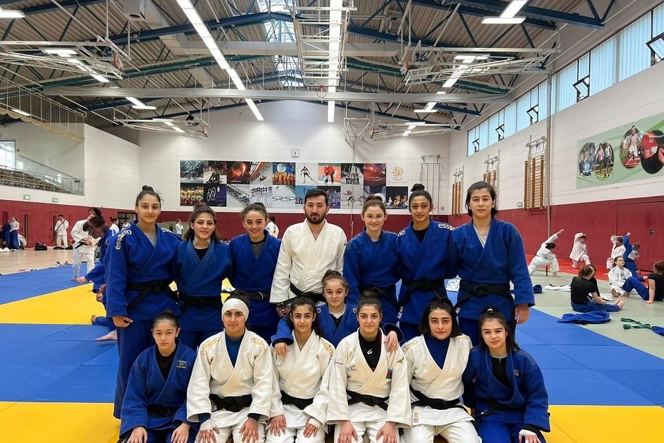 Azerbaijan’s 13 judokas at the German meeting - PHOTO