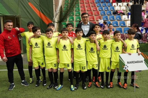 Bakı kəndləri arasında ikinci minifutbol turniri start götürüb - FOTO