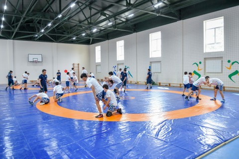 Meeting with European Championship's distinguished wrestlers - PHOTO