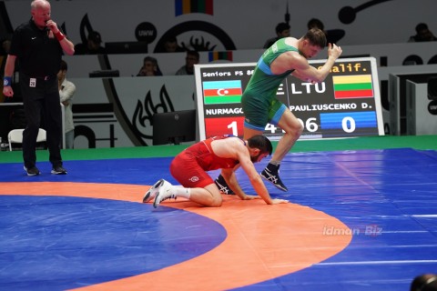 Avropa Olimpiya Təsnifat Turniri: 5 güləşçimiz yarımfinalda - FOTO - YENİLƏNİB