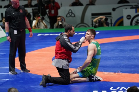 Avropa Olimpiya Təsnifat Turniri: 5 güləşçimiz yarımfinalda - FOTO - YENİLƏNİB